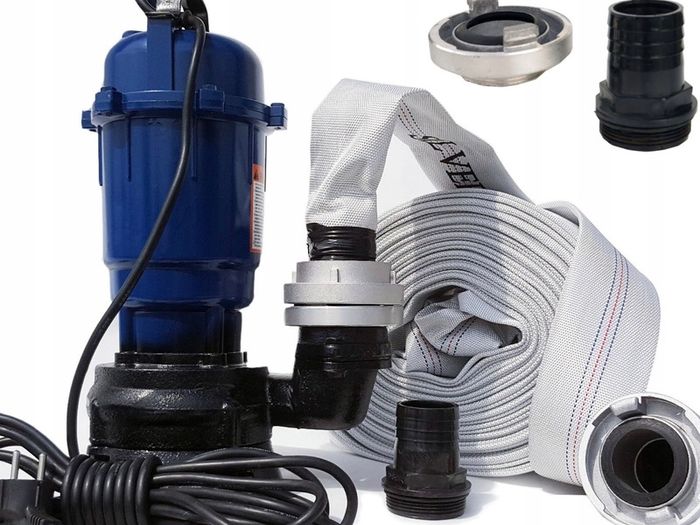 PUMP FOR septic tanks and dirty water+30M Hose