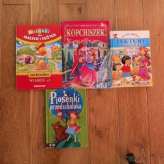 Polish Children's Books Bundle (4 Books) Great Condition