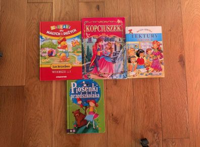 Polish Children's Books Bundle (4 Books) Great Condition