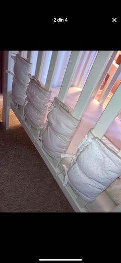 Mamas and papas cot bar covers bumper