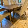 Solid Extendable Dining Table & 8 Chairs Image 2