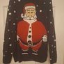 Jumper/Santa Claus Sweater with Fat Belly Image 5