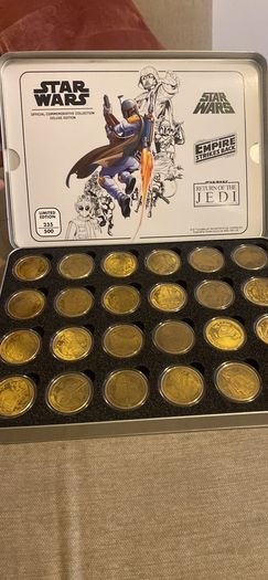 Star Wars Commemoritive Coins
