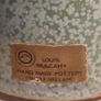Louis Mulcahy Irish Pottery - Large Green Posy Jar Image 2