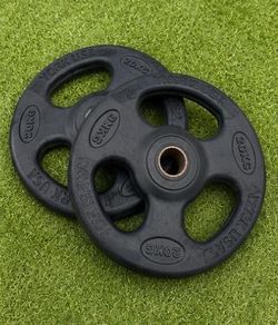 York 20kg Olympic Plates (Pair)