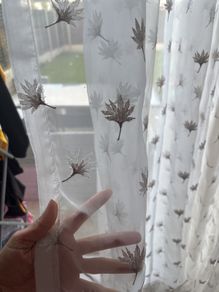 Sheer curtains