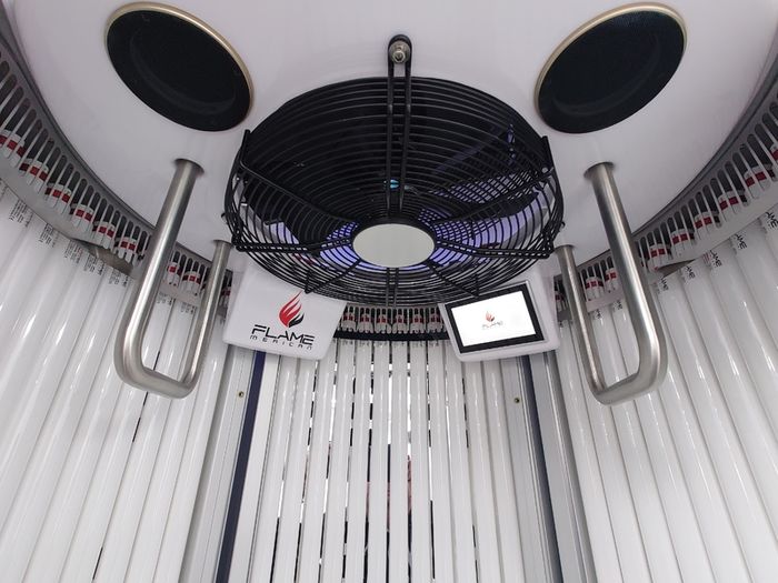 Sunbed Merican Flame