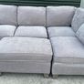 Grey L shaped corner sofa Image 2
