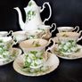 Royal Albert Bone China "Trillium" Coffee Set Image 5