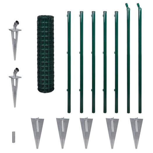 Euro Fence Steel 10x1.2 m Green