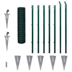 Euro Fence Steel 10x1.2 m Green