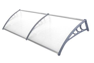 Polycarbonate door canopy