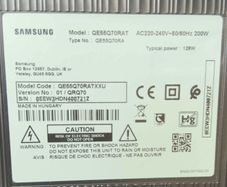 Samsung 55 QLED 4K Smart TV Excellent Condition