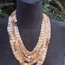 Graziano 9 Strand Designer Necklace Image 3