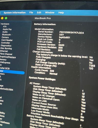 MacBook Pro A2141(16-inch, 2019, Four Thunderbolt 3 ports)