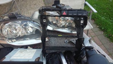 Audi a4 b6 b7 double din radio mounting fitting cage. Sat nav gps head unit armrest clear headlamps sline seats bumpers TT rs wheels 3 spoke steering wheel airbag