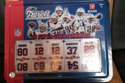 Collectors tin New England patriots super sized dominoes game