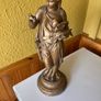2 French 19th century. Neoclassical Figurines. Made of spelter Image 5