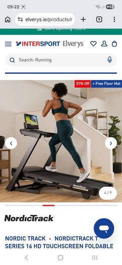 Nordictrack T Series 16 Treadmill