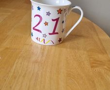 21st birthday cup