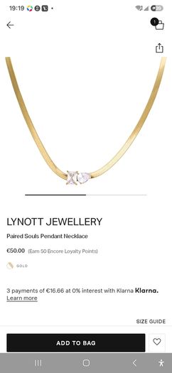 Lynott Paired Souls Pendant Necklace