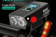 bike lights USB Rechargeable light set for bike &amp; Power Bank