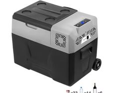 Car Refrigerator 30L Mini Fridge Freezer Portable Compressor Cooler 12/24V DC 110-240V Ice Box  Camping Picnic