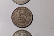 Silver Sixpences x3
