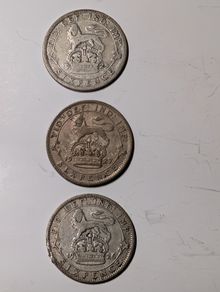 Silver Sixpences x3