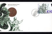 1993 Great Britain UK10 High Value Definitive Stamp Royal Mail Addressed First Day Cover (FDC)