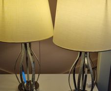 2 x Bedside Table Lamps