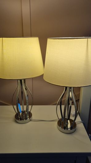 2 x Bedside Table Lamps