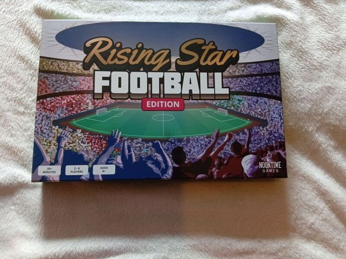 Rising star football edition boardgame