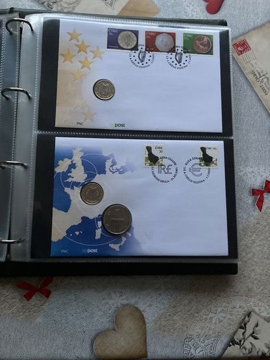 First Day Cover Album Collection 43x - 1984 - 2022
