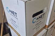 Cnet Cat6 Utp Black Pe External Cable 305mtr