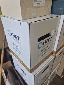 Cnet Cat6 Utp Black Pe External Cable 305mtr