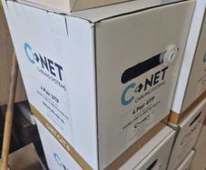 Cnet Cat6 Utp Black Pe External Cable 305mtr