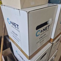 Cnet Cat6 Utp Black Pe External Cable 305mtr