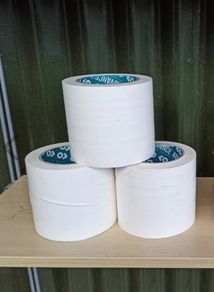 Building polythene tape  white 100mm