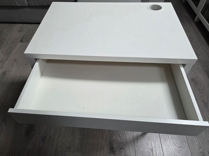White desk