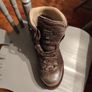 meindl Bhutan hunting hiking boots, there is another pair of meindl in the photos and a pair of Haix size 10, and lastly a pair of Mammut boots size 10, all great boots and in super condition. Image 8