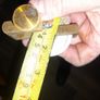 17 Old Pulley Wheels and 5 Plates, alot are brass Image 7