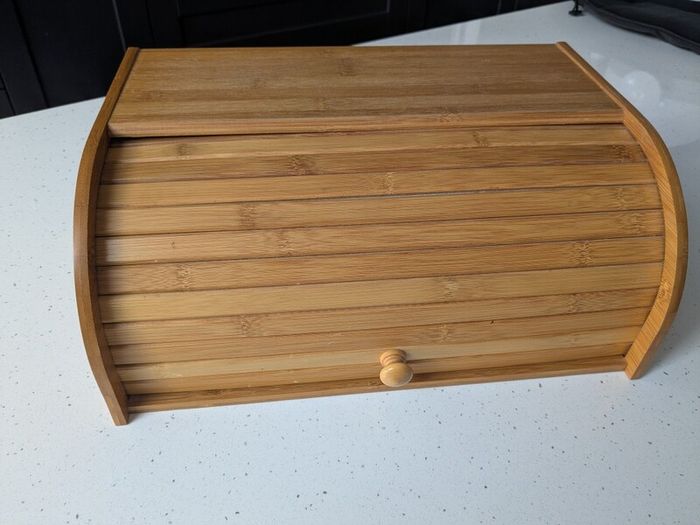 Wooden Bread Bin