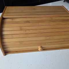 Wooden Bread Bin