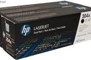 HP 304A Black LaserJet Toner Cartridge (2 Pack)