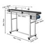 Electric Conveyor Machine with Adjustable PVC Belt  1500MM x 198MM Image 8