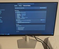 Dell monitor 24", with box & cables