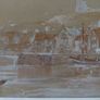 G.S. French UK Early 20th C Painting Whitby Harbour Image 4