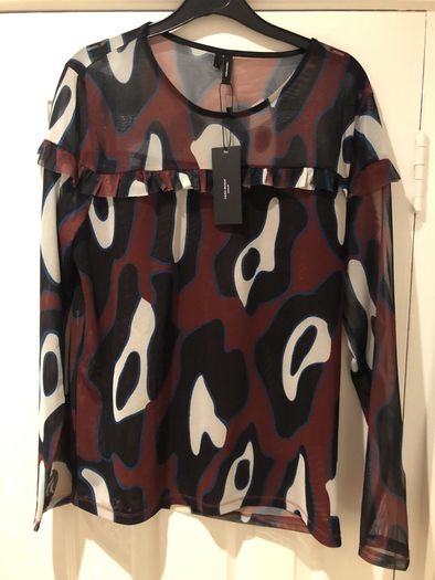 Chiffon Printed Blouse Vero Moda BNWT