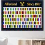 GAA Hurling History Wall Art. 139 years. Unique design Image 6